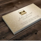 Nurse Practitioner Luxury Gold Monogram