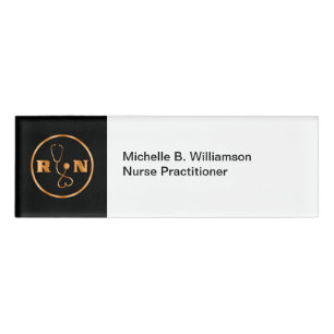 Nurse Practitioner Medical Name Tag