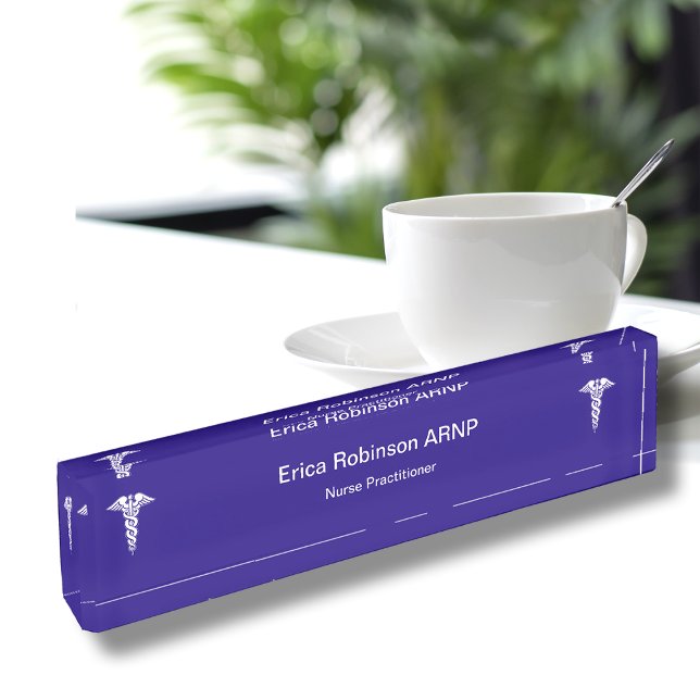 Nurse Practitioner Medical Office Desk Nameplate (Creator Uploaded)