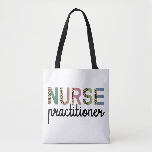 Nurse Practitioner NP nurse appreciation gifts Tote Bag (Front)