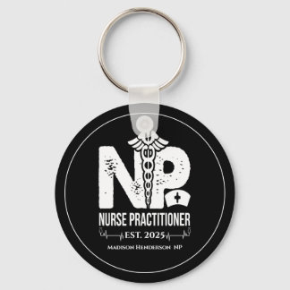 Nurse Practitioner Personalised Keychain