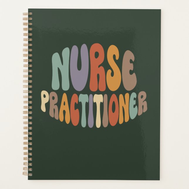 Nurse Practitioner Proud Career Profession Planner (Front)