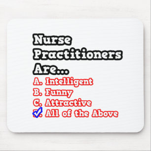 Nurse Practitioner Quiz...Joke Mouse Mat