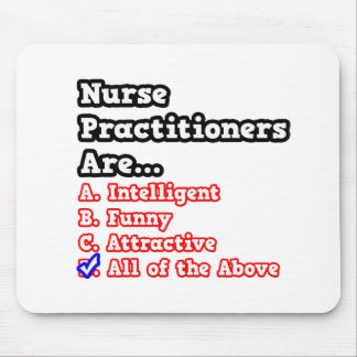 Nurse Practitioner Quiz...Joke Mouse Mat
