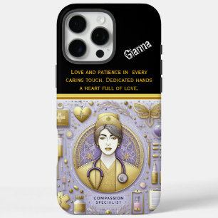 Nurse Practitioner Symbolising Compassion and Care iPhone 16 Pro Max Case