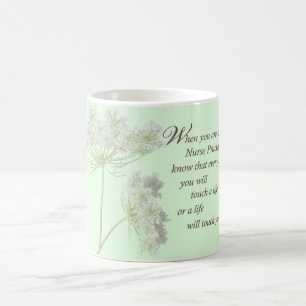 Nurse Practitioner Touch Lives Wildflower Coffee Mug
