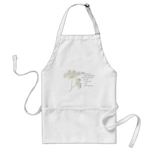 Nurse Practitioner Touch Lives Wildflower Standard Apron