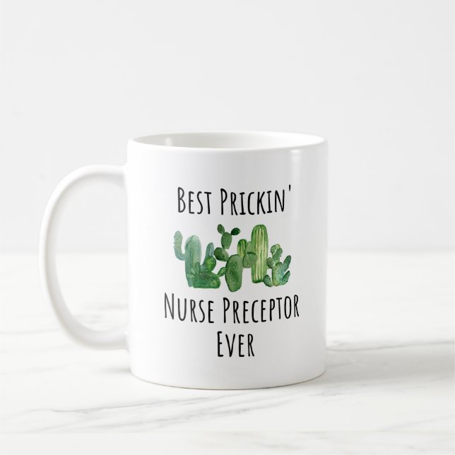 Nurse Preceptor Funny Gift Idea Coffee Mug (Left)