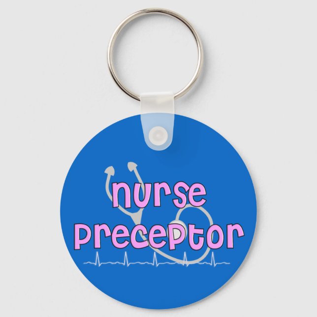 Nurse Preceptor Gifts Key Ring (Front)