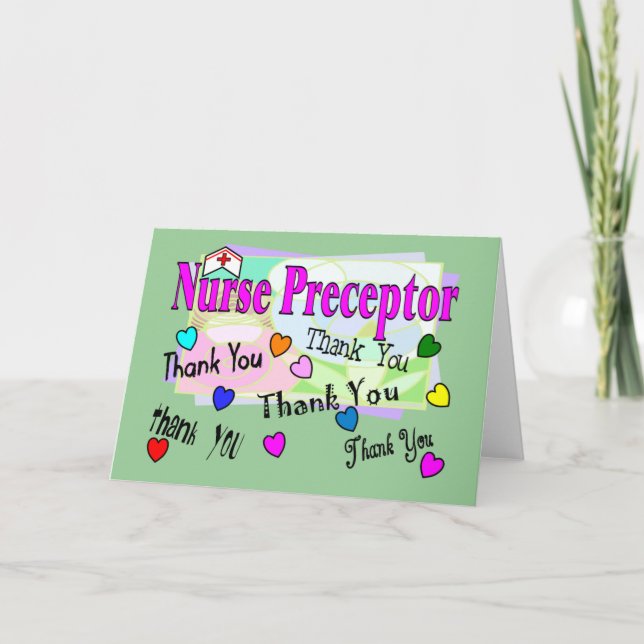 Nurse Preceptor THANK YOU (Front)