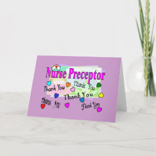 Nurse Preceptor THANK YOU Card