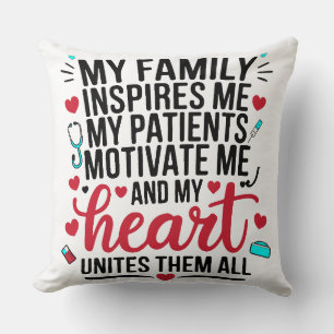 Nurse Profession Design Cushion