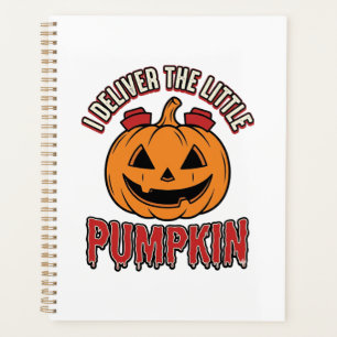 Nurse Pumpkin Halloween Delivery Shirt Design_1 Planner