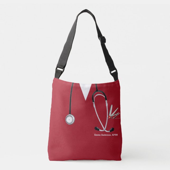 Nurse Purse Crossbody Bag (Front)