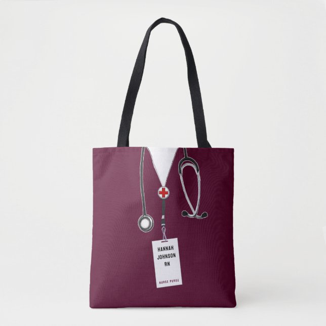 Nurse Purse Tote Bag (Front)