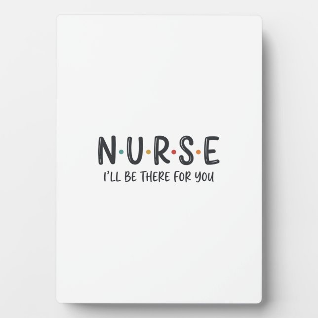 Nurse Quote Shirt Design Vector Graphic_1 Plaque (Front)