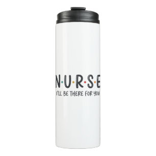 Nurse Quote Shirt Design Vector Graphic_1 Thermal Tumbler