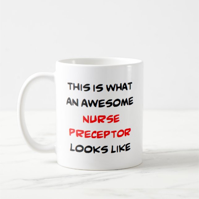 nurse receptor precec coffee mug (Left)