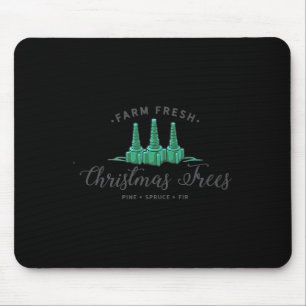 Nurse respiratory therapist christmas rt xmas tree mouse mat