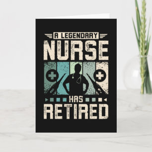 Nurse Retired Card