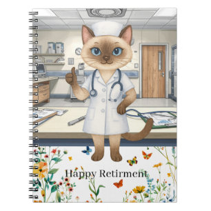 Nurse Retirement and  YOUR OWN TEXT  Notebook