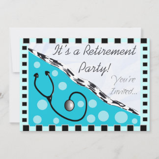 Nurse Retirement Party Invitations