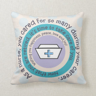 Nurse Retirement Pillow