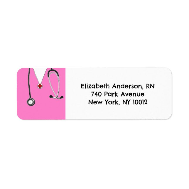 Nurse Return Address (Front)