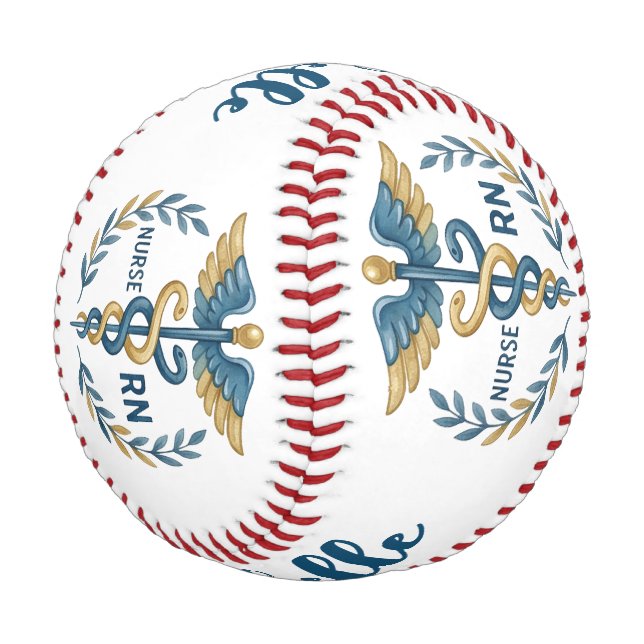 Nurse RN Baseball Keepsake (Angled)