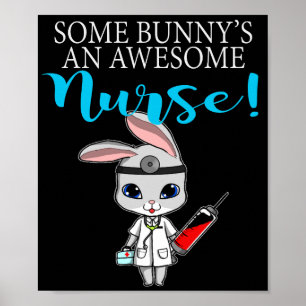 Nurse RN LPN CNA ER Nursing Student Graduation Poster