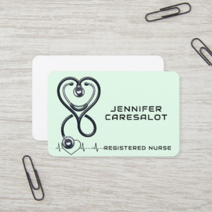 Nurse RN, LVN, LPN, Caretaker Business Card
