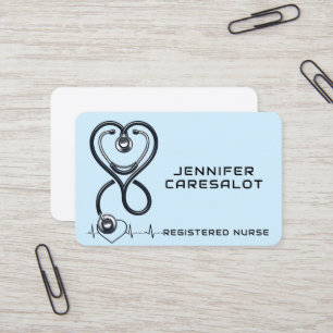 Nurse RN, LVN, LPN, Caretaker Business Card