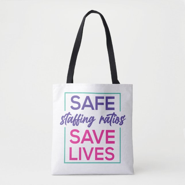 Nurse Safe Staffing Tote (Front)