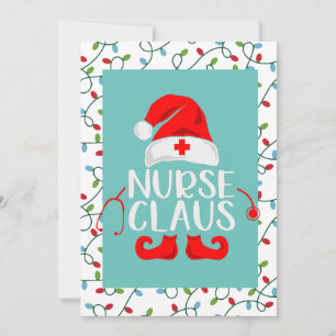 Nurse Santa Claus Christmas Holiday