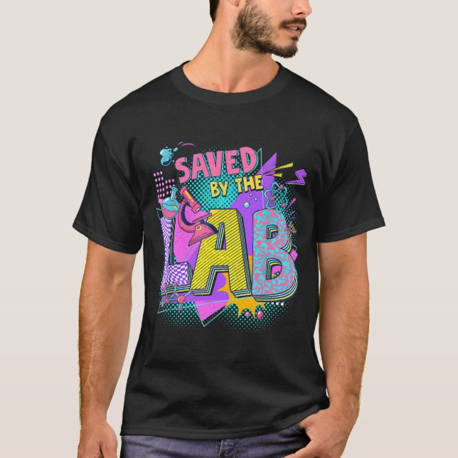 Nurse Saved By The Lab Lab Week 2023 Phlebotomy We T-Shirt (Front)