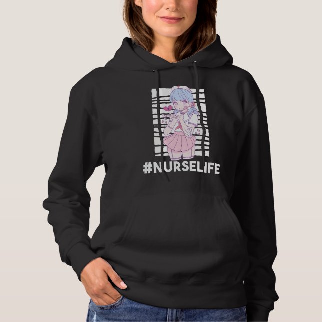 Nurse Saying 8 Hoodie (Front)