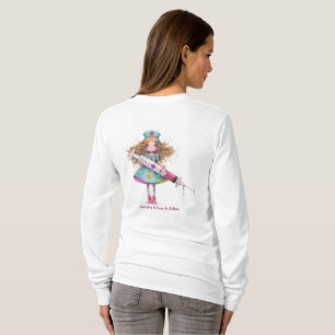 Nurse sayings- Nursing is love in action. T-Shirt