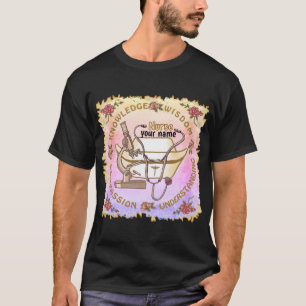 Nurse Sepia Collage  t-shirt