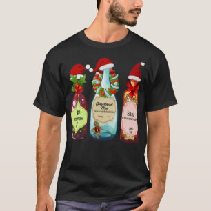 Nurse Shirt, Gingerbread Man Tree Star Santa Hat T-Shirt