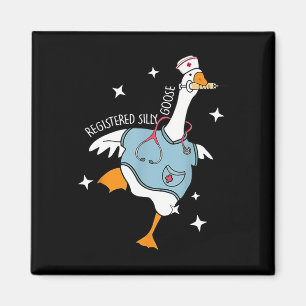 Nurse Silly Goose Paediatrics Nurse Appreciation B Magnet