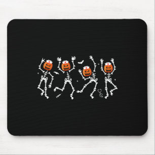 Nurse Skeleton Dancing Halloween Healthcare Fall A Mouse Mat