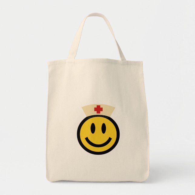 Nurse Smile Tote Bag (Front)