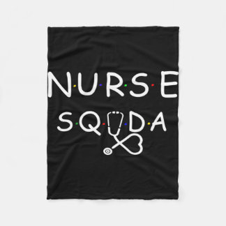 Nurse Squad   Fleece Blanket