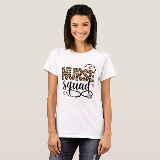 Nurse Squad Graduation 2026 Shirt | Funny Nursing  (Front Full)