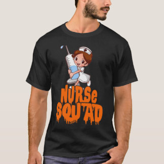 Nurse squad, halloween for nurse, funny nurse hall T-Shirt
