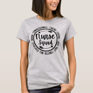 Nurse Squad Nursing Life Nurses Team Appreciation T-Shirt