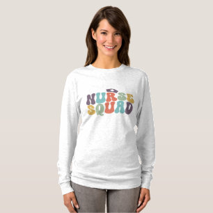 Nurse Squad Retro Boho  T-Shirt