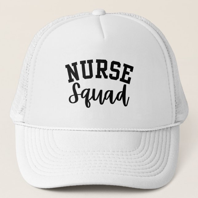 Nurse Squad Trucker Hat (Front)