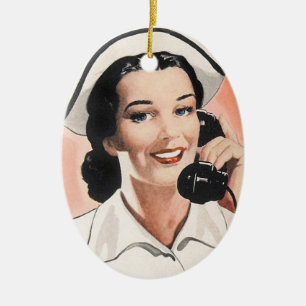 Nurse - SRF Ceramic Tree Decoration