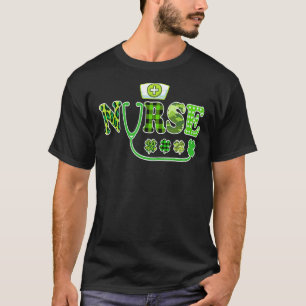 Nurse St Patrick S Day Nursing Cute Health Worker T-Shirt